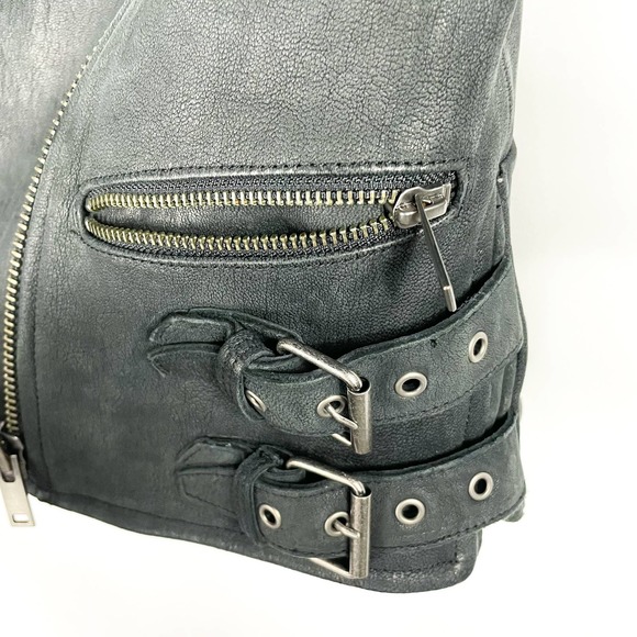 Wilfred Bobine Moto‎ Leather Jacket - Picture 8 of 11